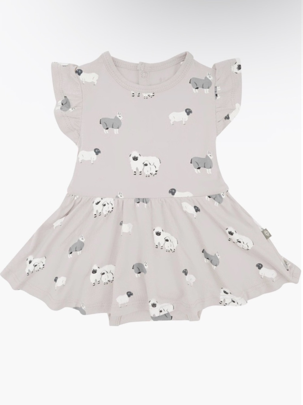 Kyte Baby Lamb Bodysuit Twirl